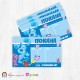 Покани за надписване - пакет 10бр. - Блу - Загадките на Блу - 1 Покани за надписване - пакет 10бр. - Блу - Загадките на Блу - 1