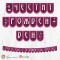 Банер - Поздравителен надпис - Честит Рожден Ден - Монстър Хай - 01