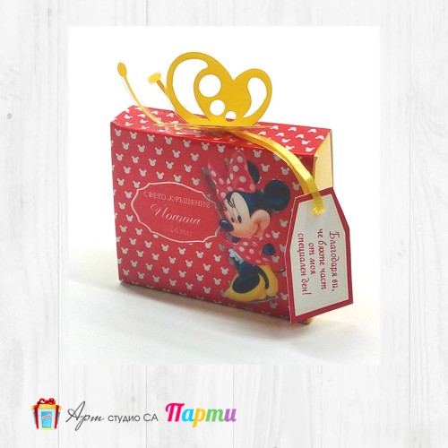 Мини магнитче с кутийка - 007- Мини Маус 