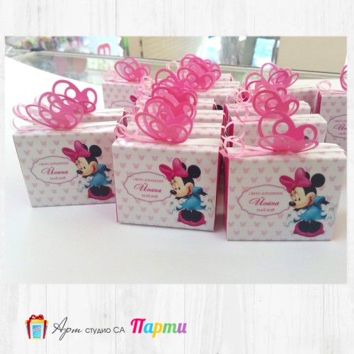 Мини магнитче с кутийка - 011- Мини Маус 