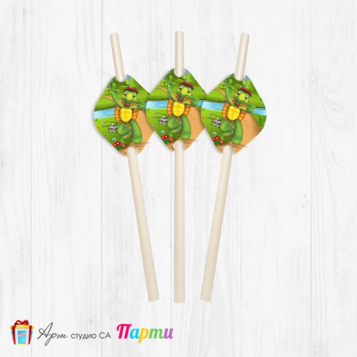 Парти сламки - пакет 12 бр. - Франклин -1