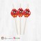 Парти сламки - пакет 12 бр. - Мики Маус - 012