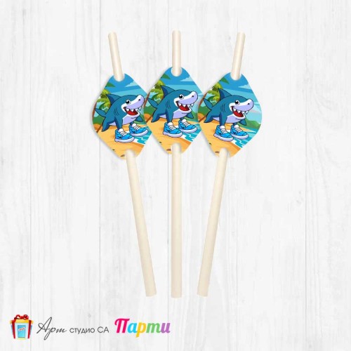 Парти сламки - пакет 12 бр. - Тралалело Тралала - 1