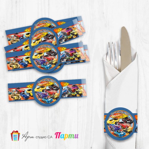 Ринг за салфетка с декорация - Хот уелс - 01 Ринг за салфетка с декорация - Хот уелс - 01