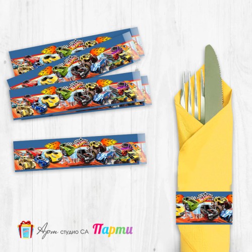 Ринг за салфетка - пакет 12 броя - Хот уелс - 3 Ринг за салфетка - пакет 12 броя - Хот уелс - 3