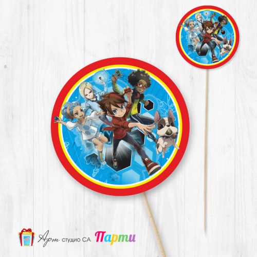 Топер за декорация - Бакуганр -1