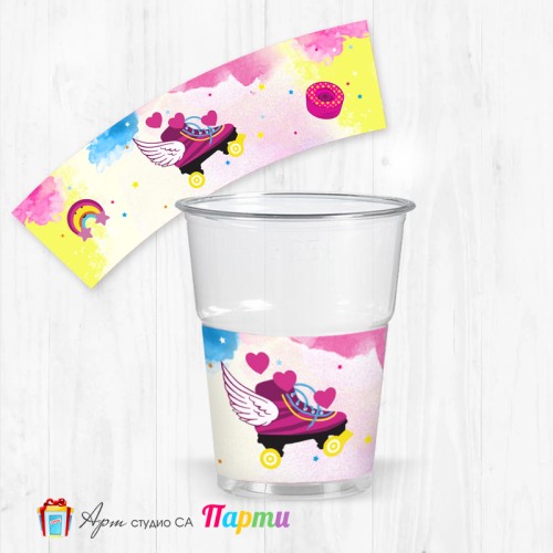 Парти чашки  - пакет 12 броя -  Сой Луна - 03