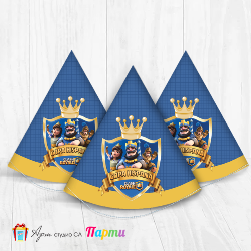 Парти шапка - Клаш Роял - 01