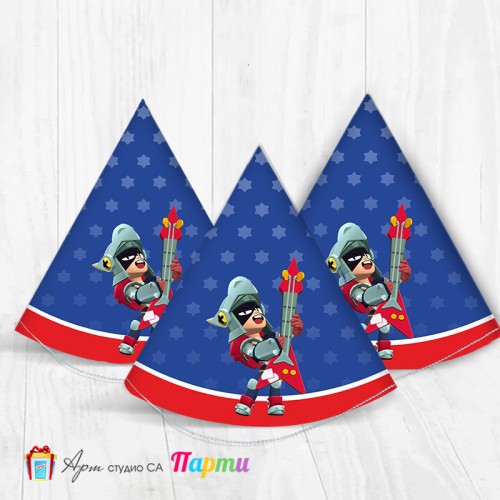 Парти шапка - Брол Старс - Brawl stars - Draco - 01