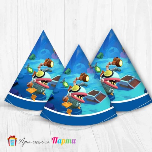 Парти шапка - Брол Старс - Glowbert