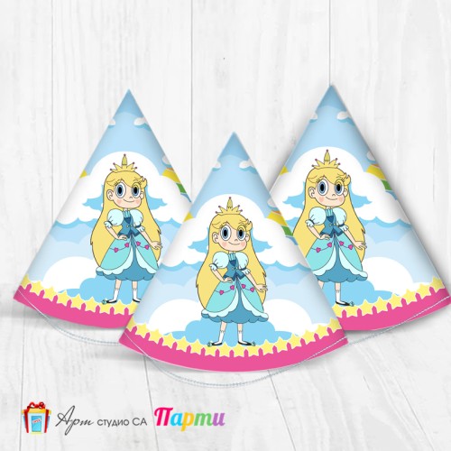 Парти шапка - Принцеса Бътърфлай - 01