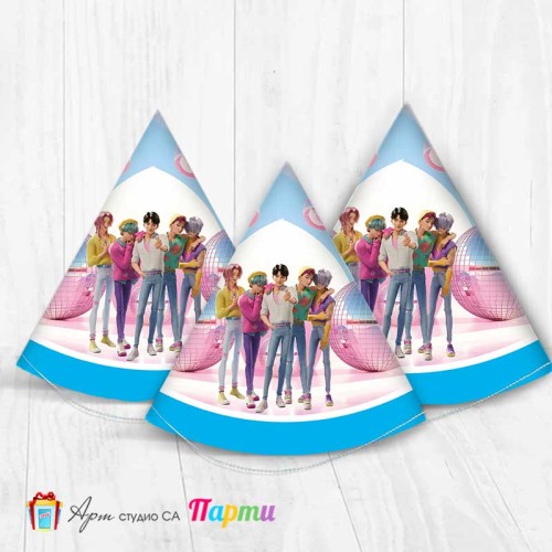 Парти шапка - Саджа Бойс - Saja Boys - KPop Demon Hunters - 01