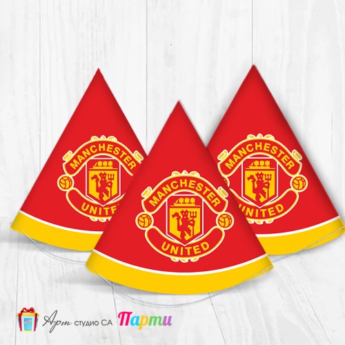 Парти шапка - ФК Манчестър Юнайтед - 01