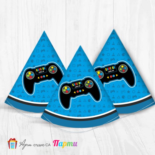 Парти шапка - Геймър парти - 1