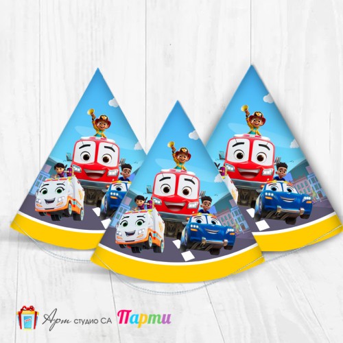 Парти шапка - Огнеборци - спасители - 01