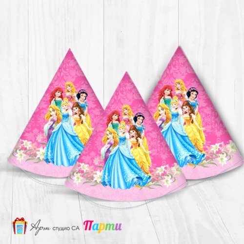 Парти шапка - Принцеси - 01