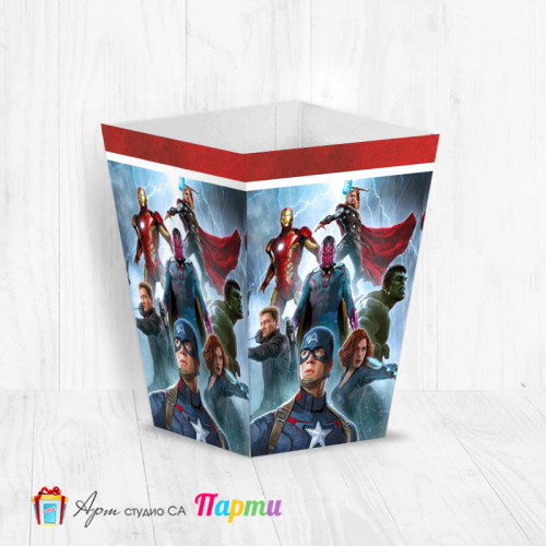 Кутия за пуканки - Отмъстителите - 01