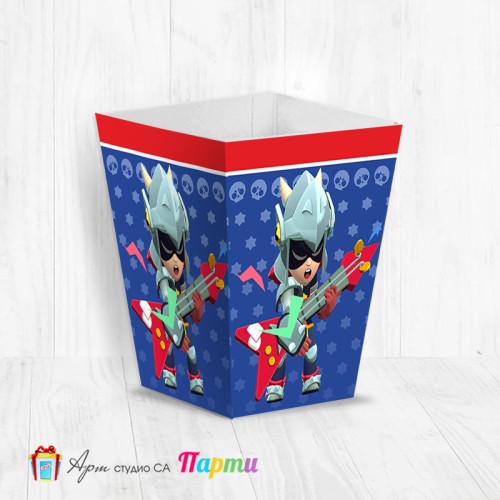 Кутия за пуканки - Брол Старс - Brawl stars - Draco - 01