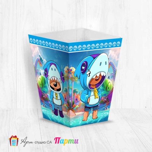 Кутия за пуканки - Брол Старс - Brawl stars - Leon - 02