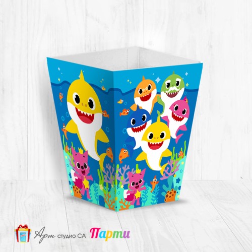 Кутия за пуканки - Бейби Шарк - 01