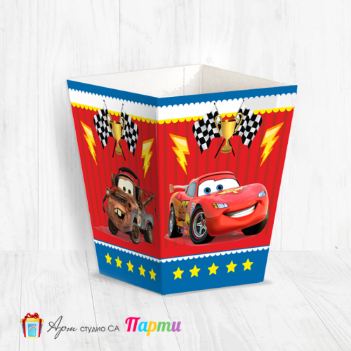 Кутия за пуканки - Количките - 01