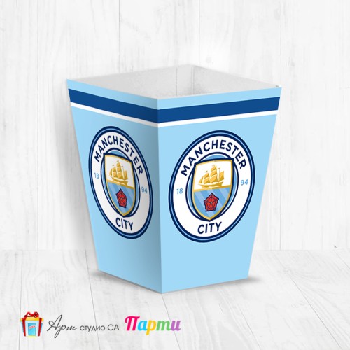 Кутия за пуканки - ФК Манчестър Сити - 01