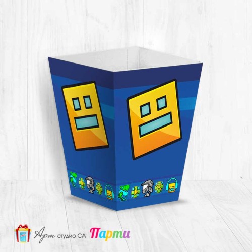 Кутия за пуканки - Геометри Даш - Geometry Dash - 01