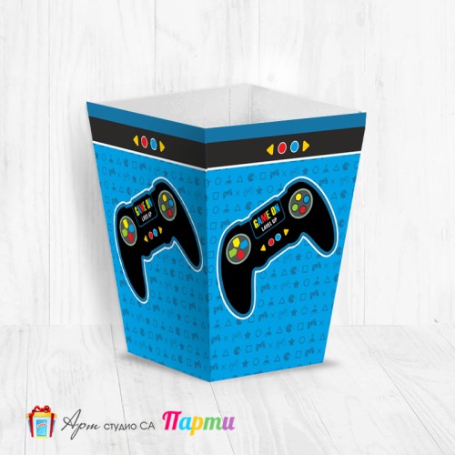 Кутия за пуканки - Геймър парти - 01