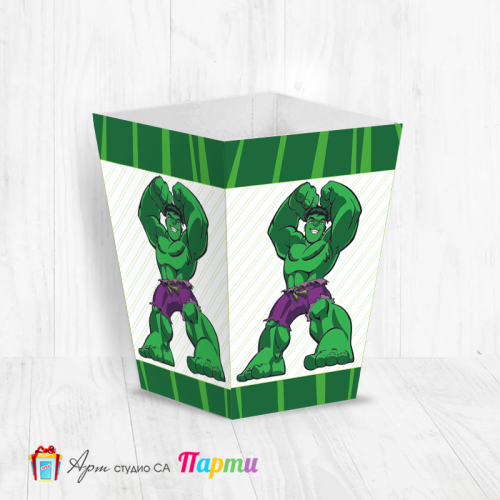 Кутия за пуканки - Хълк - 01