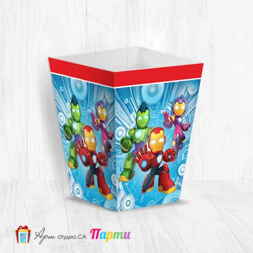 Кутия за пуканки - Железният човек и неговите страхотни приятели - 01