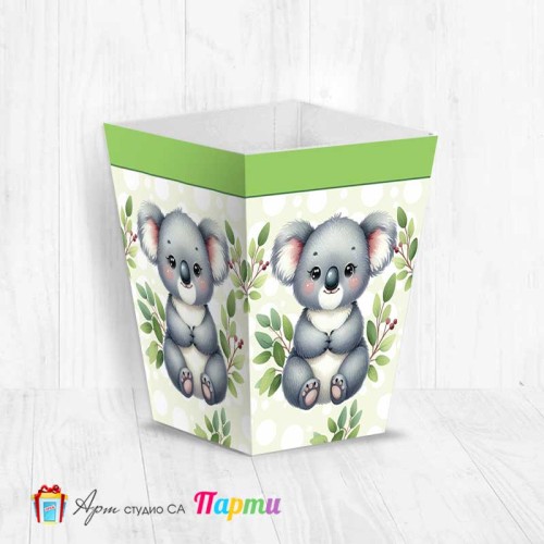 Кутия за пуканки - Коала -1