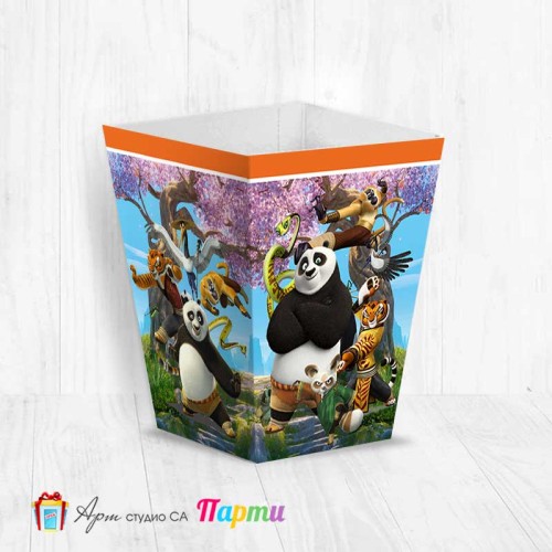 Кутия за пуканки - Кунг-фу панда - 01