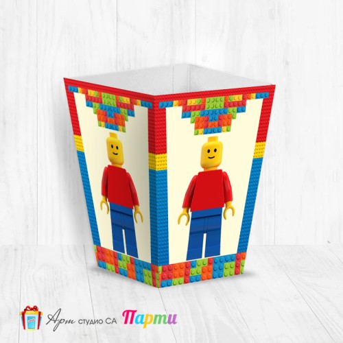Кутия за пуканки - Лего - 01
