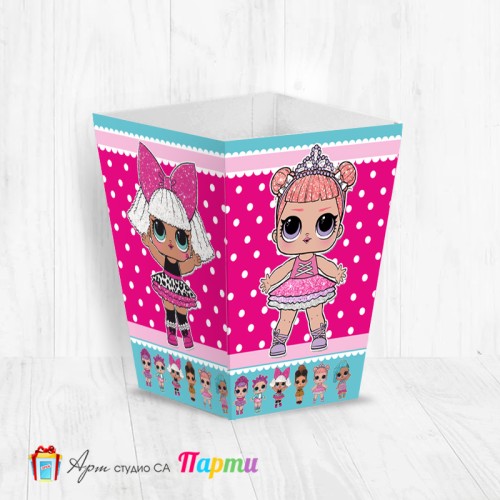 Кутия за пуканки - Куклички Лол - LOL - 01