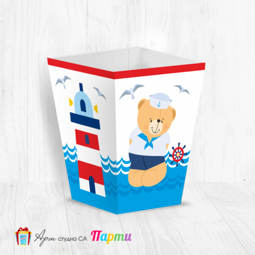 Кутия за пуканки - Мечо Моряк - 01