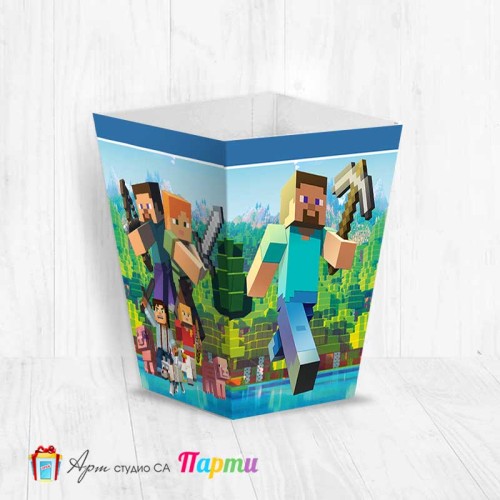 Кутия за пуканки - Майнкрафт - 03