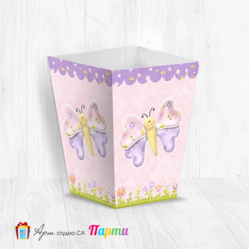 Кутия за пуканки - Пеперуди - 01