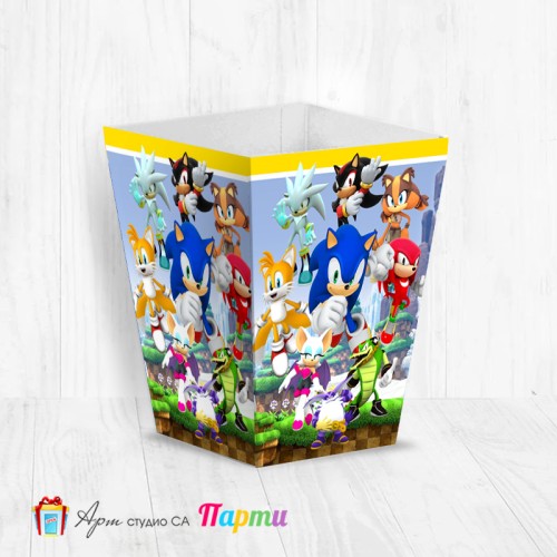 Кутия за пуканки - Соник - 02
