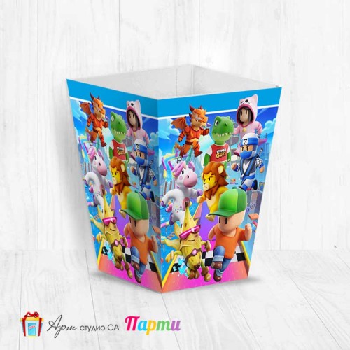 Кутия за пуканки - Стъмбъл Гайс - Stumble guys - 01