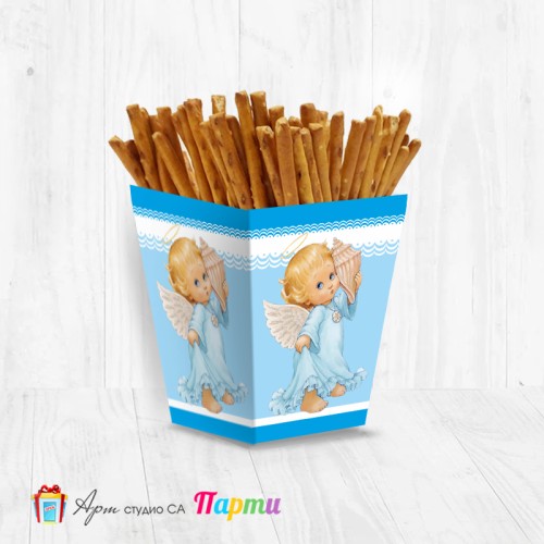 Кутийка за солетки - Ангелче с раковина - 01