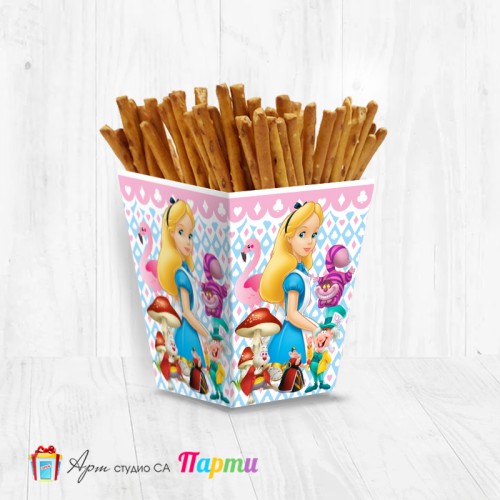 Кутийка за солетки - Алиса в страната на чудесата - 01