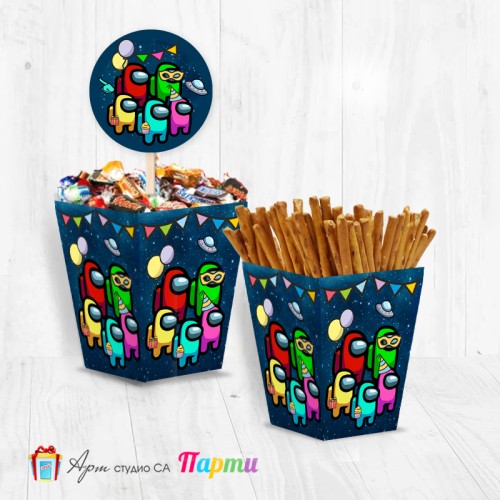 Кутийка за солетки - Амонг Ъс - 01