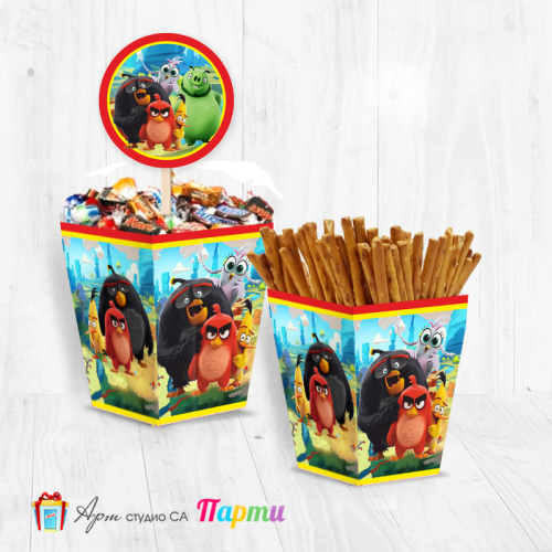 Кутийка за солетки - Сърдити пилета - Angry Birds - 01