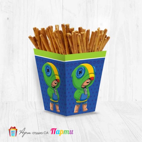 Кутийка за солетки - Брол Старс - Brawl stars - Leon - 01