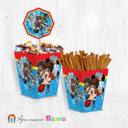 Кутийка за солетки - Бакуган - 01