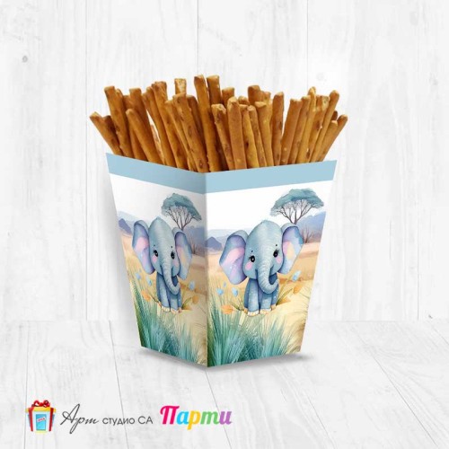 Кутийка за солетки - Слонче в саваната