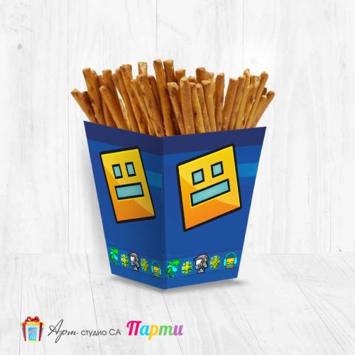 Кутийка за солетки - Геометри Даш - Geometry Dash - 01