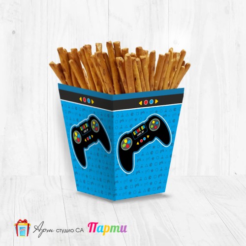 Кутийка за солетки - Геймър парти - 01