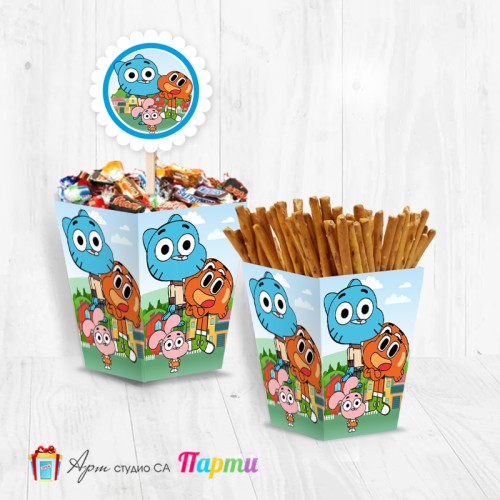 Кутийка за солетки - Гъмбол - 01