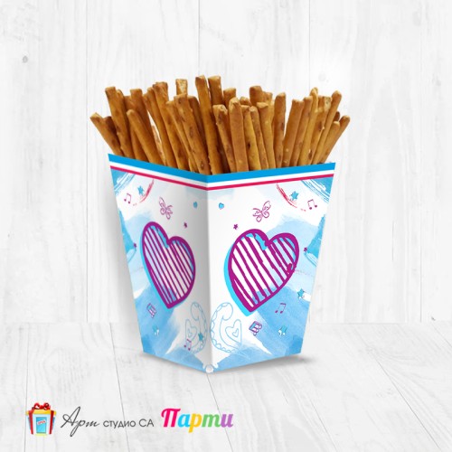 Кутийка за солетки - Сърца - 01